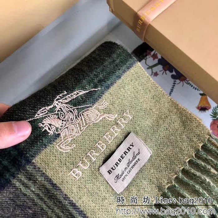 BURBERRY巴寶莉 2018年最新款羊絨圍巾 男女同款 LLWJ6837